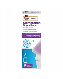 Doppelherz Mometazon zawiesina 50mcg/daw. 1 but. x 60 daw. areozol do nosa