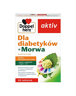 Doppelherz Aktiv Dla Diabetyków + Morwa, Tabletki