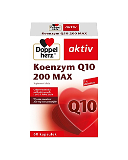 Doppelherz Aktiv Koenzym Q10 200 Max Kapsułki, 60 szt.