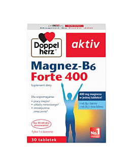 Doppelherz Aktiv Magnez-B6 Forte 400 30 Tabletek