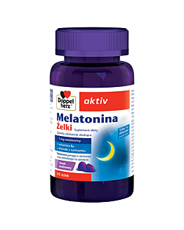Doppelherz Melatonina 1 mg Rumianek Wit. B6 Żelki, 40 szt.
