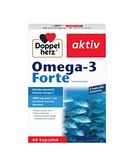 Doppelherz Aktiv Omega-3 Forte, Kapsułki