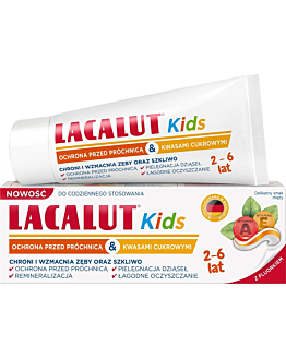 Lacalut Kids Pasta do zębów, 2-6 lat