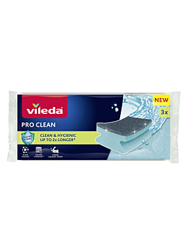 Vileda Zmywak profilowany z enzymami Pro Clean