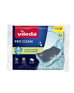 Vileda Zmywak wiskozowy z enzymami Pro Clean 2 szt.