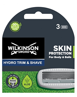 Wilkinson The Body Trimmer Ostrza do maszynki do golenia, 3szt.