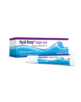 Hyal-Drop Night Gel Nawilżający żel do oczu, 10 g