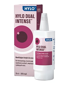 Hylo Dual Intense, Nawilżające krople do oczu z ektoiną