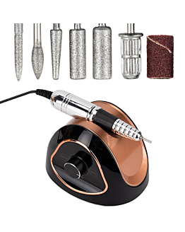 AllePaznokcie Frezarka Do Manicure I Pedicure 68 W M15 Czarno-Złota 45 000 Obrotów