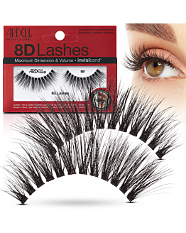 Ardell 8D Lashes 951 Russian Volume Black Sztuczne rzęsy syntetyczne na pasku