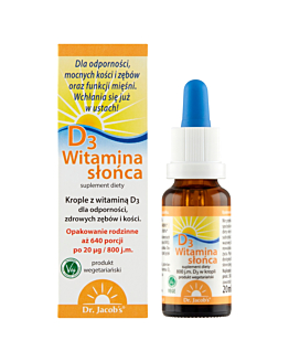 Dr. Jacobs Witamina Słońca D3, Krople