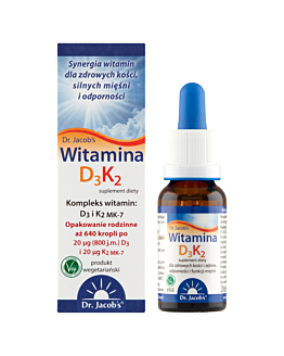 Dr. Jacobs Wit. D3 K2, Krople