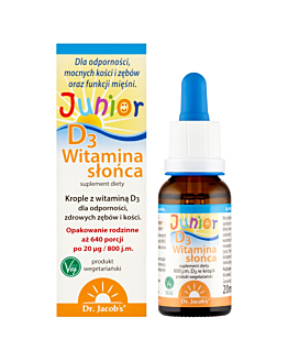 Dr. Jacobs  Witamina Słońca D3 Junior, Krople