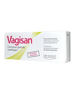 Vagisan Cremolum Nawilżające globulki dopochwowe