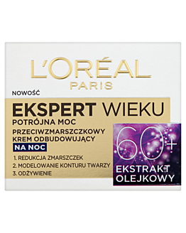 L'Oréal Paris Ekspert Wieku 60+ Krem na noc 