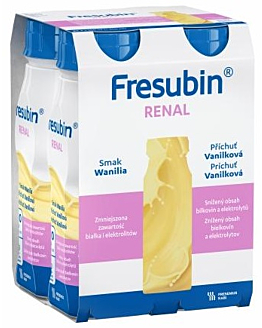 Fresubin Renal, Smak Wanilia, Płyn Doustny 4 but. po 200 ml
