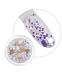 MollyLac Bling Bling Effect Pyłek Do Paznokci Nr 02 1 g