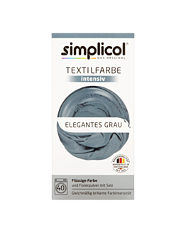 Simplicol Colorante per tessuti intenso, Grigio Elegante