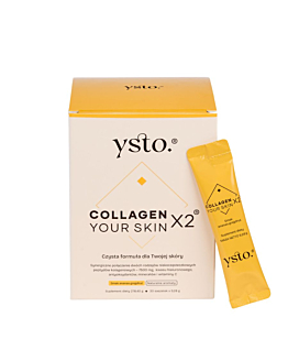 Ysto Collagen Your Skin Suplement diety kolagen w proszku ananas-grejpfrut