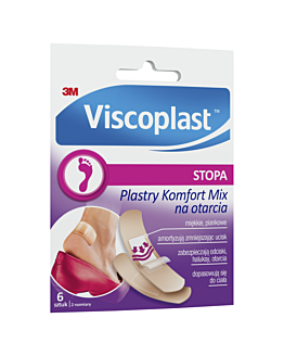 Viscoplast Komfort Mix, Plastry na otarcia