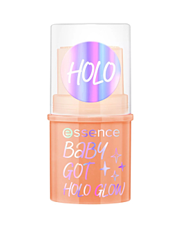 Essence Baby Got Holo Glow Rozświetlacz w sztyfcie, 10 Apricotly