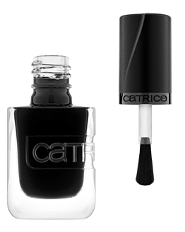 Catrice Gel Affair Smalto per Unghie, 037 Black To The Roots