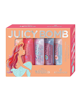 Essence Disney Little Mermaid Juicy Bomb Zestaw błyszczyków do ust