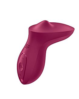 Satisfyer Exciterrr Wibrator Łechtaczkowy Typu Lay-On Z Koralikami, Berry