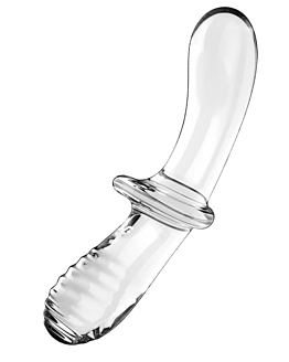 Satisfyer Masażer Double Crystal Transparent 