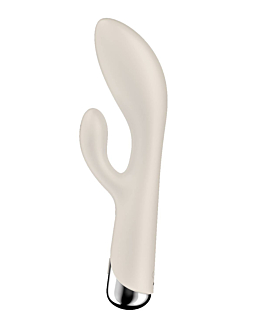 Satisfyer Spinning Rabbit 1 Beige - masażer intymny 1 szt.