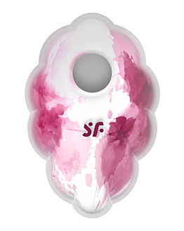Satisfyer Cloud Dancer Red - masażer łechtaczki 1szt.