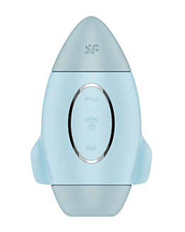 Satisfyer Mission Control Blue - masażer łechtaczki 1szt.