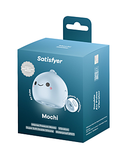 Satisfyer Masażer bezdotykowy Mochi, frost blue 