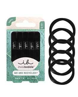 Invisibobble Black Gumki do włosów, 5 sztuk