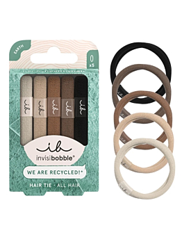 Invisibobble Mocha Gumki do włosów 5 sztuk