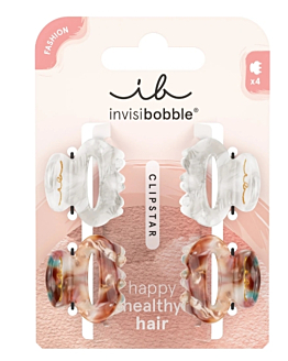 Invisibobble Clipstar Petit Bijoux Spinka do włosów, 4 sztuki