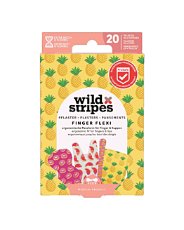 Wild Stripes Finger Flexi Zestaw plastr&oacute;w na palce, 20 szt.