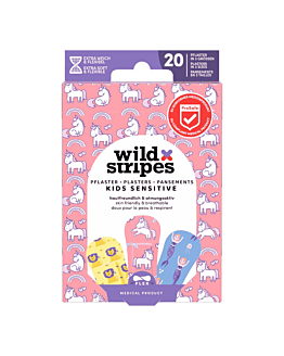 Wild Stripes Kids Sensitive Fantasy Zestaw plastr&oacute;w dla dzieci, 20 szt.