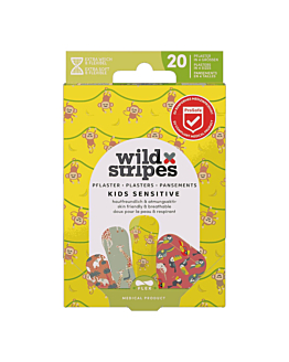 Wild Stripes Kids Sensitive Jungle Zestaw plastr&oacute;w dla dzieci, 20 szt.