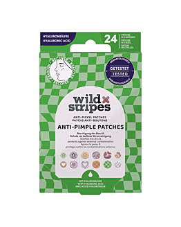 Wild Stripes Anti-pimple Patches Groovy Recover (Hyaluronic Acid) Plastry na wypryski, 24 szt.