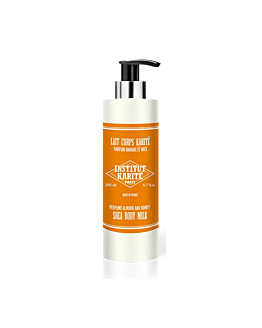 Institut Karite Shea Body Milk mleczko do ciała z masłem Shea Miód i Migdały, 200ml