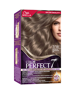 Wella Color Tinta per Capelli P 7/18 Biondo Perla Gelido