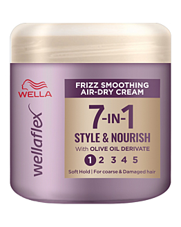 Wellaflex 7in1 Crema Anticrespo per Capelli