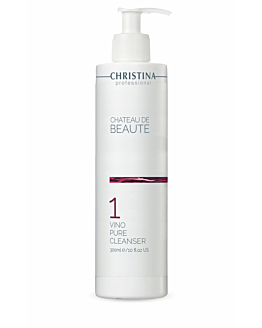 Chateau de Beaute Vino Pure Cleanser - Żel z ekstraktem z czerwonych winogron (krok 1), 300 ml