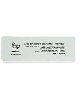 Peggy Sage 1-Minute Supershine Block dwustronny blok polerski do paznokci 1szt
