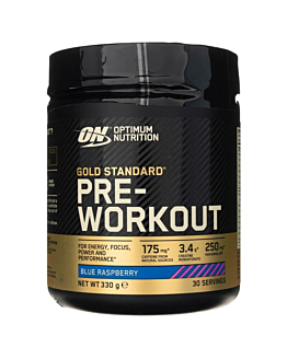 Optimum Nutrition Gold Standard Pre-Workout Blue Raspberry 330 g