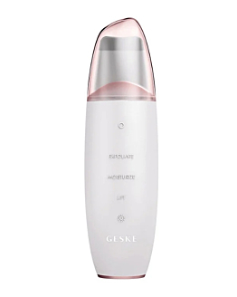 Geske MicroCurrent Skin Scrubber & Blackhead Remover 9in1 Peeling kawitacyjny, Starlight