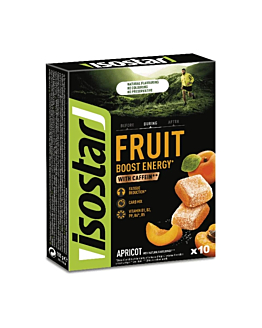 ISOSTAR Energetyczna Galaretka z Kofeiną 10x10g o smaku morelowym