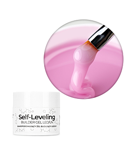NTN Premium Builder Gel Self Leveling Żel Budujący Samopoziomujący Soft Pink 15 g