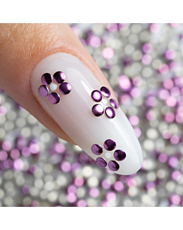 NTN Premium ShinePins Gładkie Ćwieki Ozdoby Do Paznokci Mini Nr 13 5 g